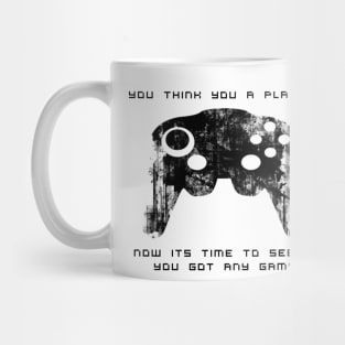 Think you're a playah (white Ver.) Mug